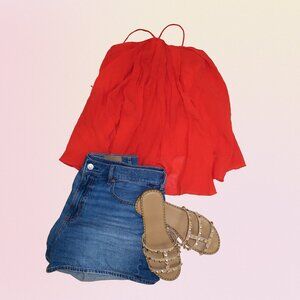 SHEIN Top – Red (M)